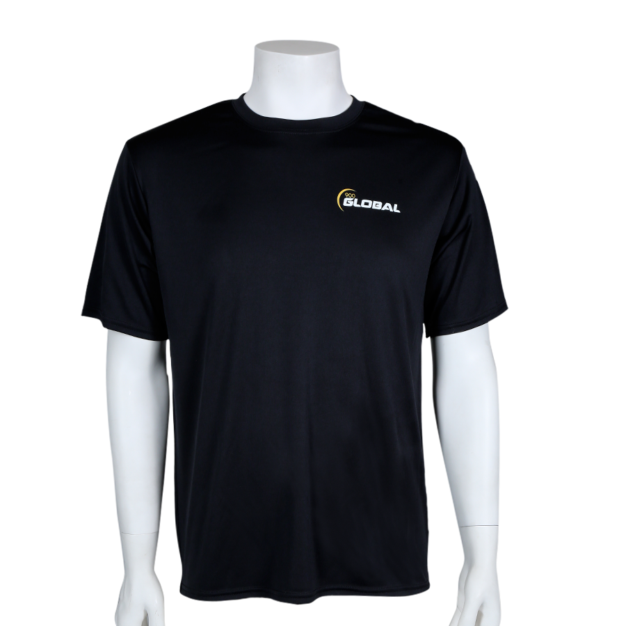 GLOBAL PERFORMANCE TEE BLACK