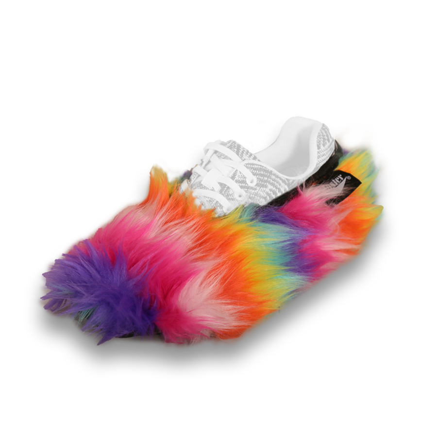 MASTER FUZZY SHOE COVER (RAINBOW)