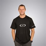 STORM NATION PERFORMANCE TEE BLACK / WHITE