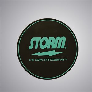 Black and White New Storm Round Bowling Patch 
