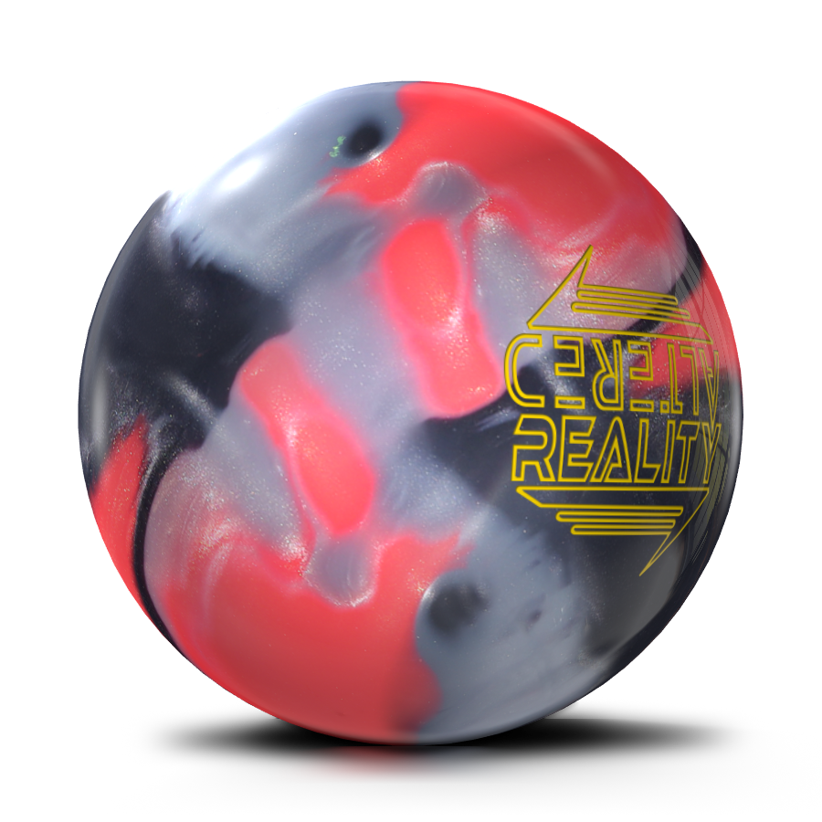 15lb 900Global ALTERED REALITY Bowling Ball Undrilled SALMON/BLACK/SILVER 