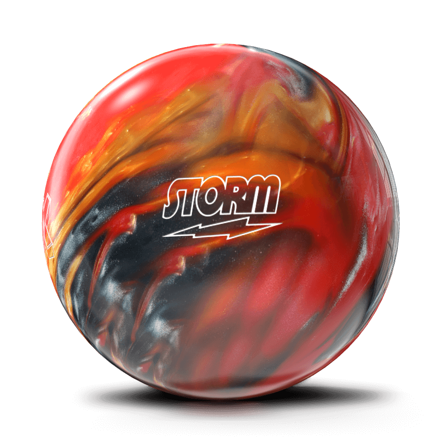 Storm Mix Red/Silver/Gold Bowling Ball 