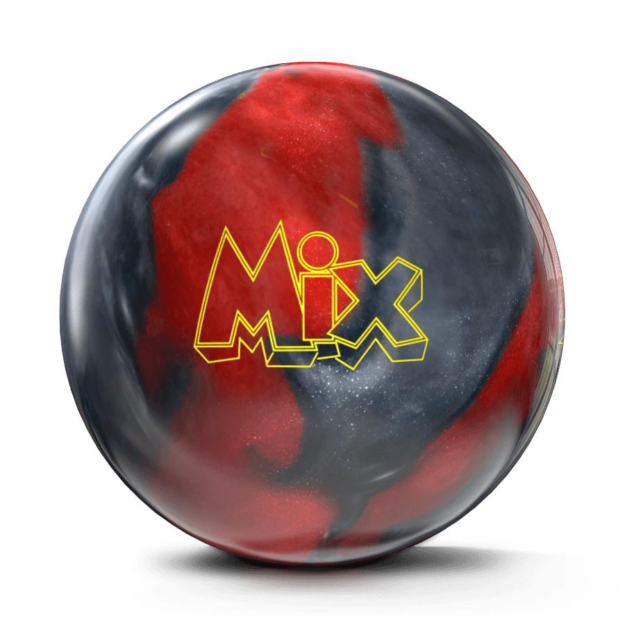 Storm Mix Red/Silver/Gold Bowling Ball 