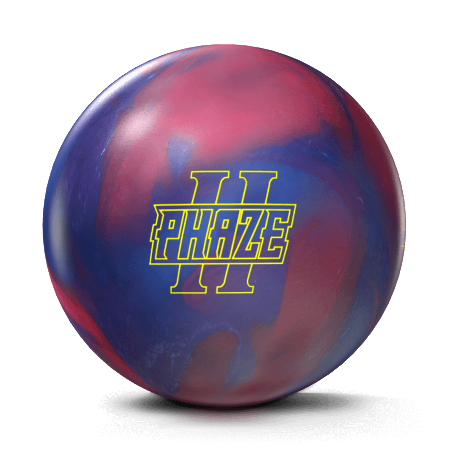15lb Storm PHAZE II Solid Reactive Bowling Ball & one AZO Grip Sack 