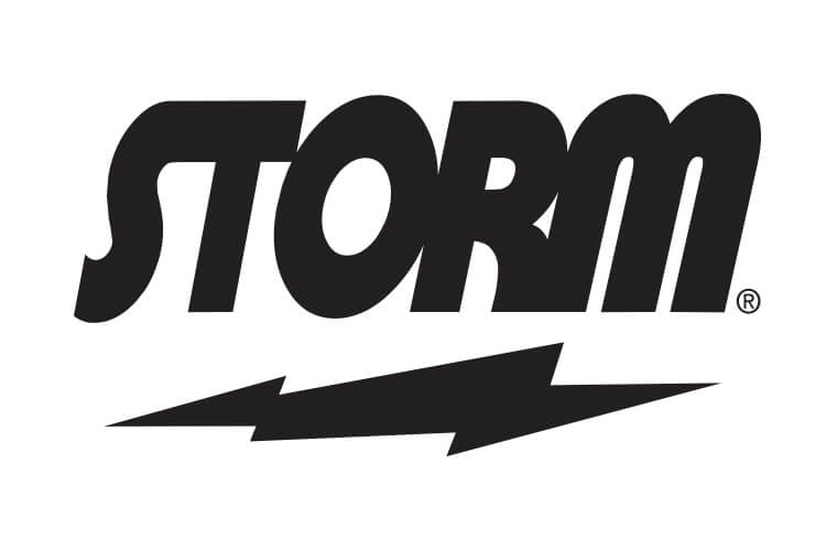 New Storm Bowling Bolt Icon Patch New Black and White 