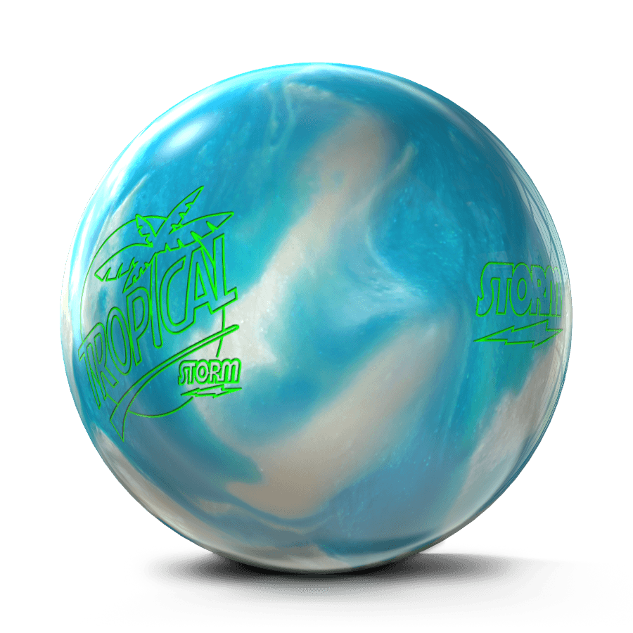 Blue/Orange Storm Tropical Storm Bowling Ball