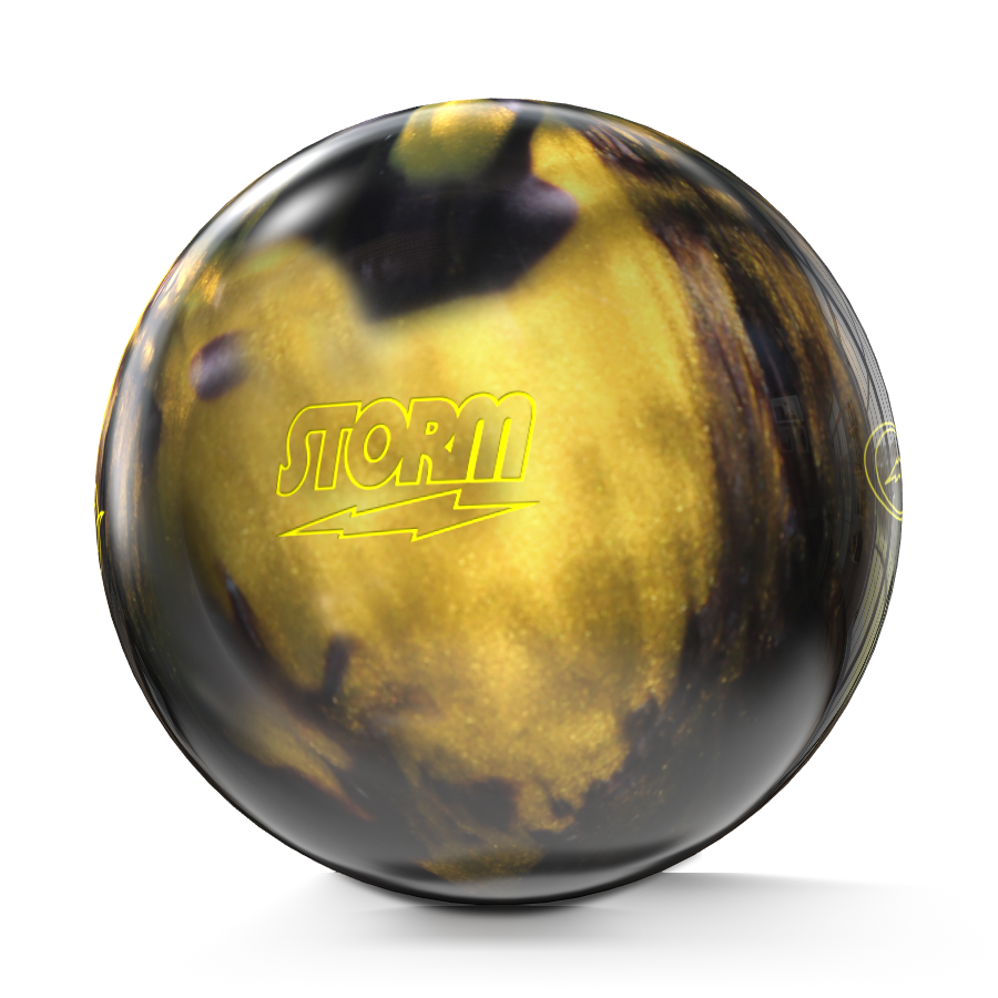 Gold/Black 13lbs Storm Tropical Surge Bowling Ball 